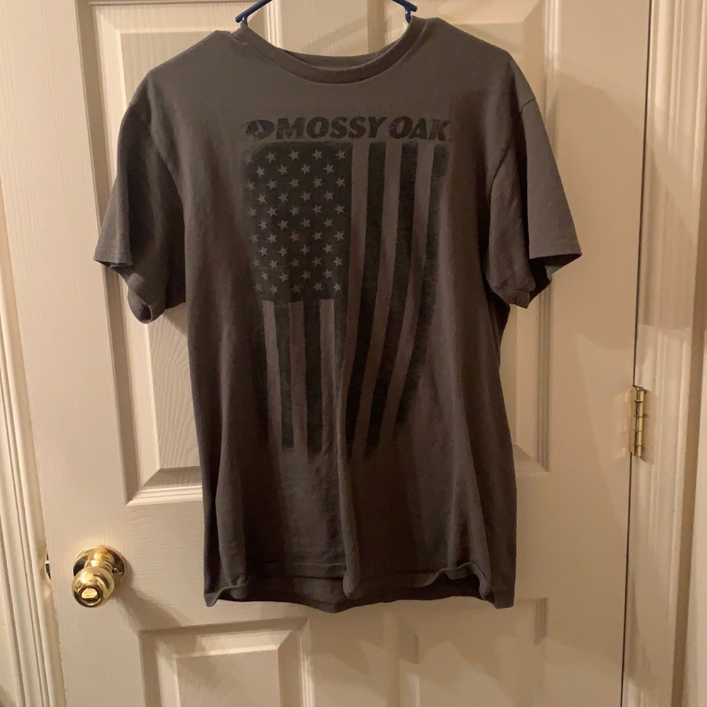 Mossy Oak American flag T-shirt